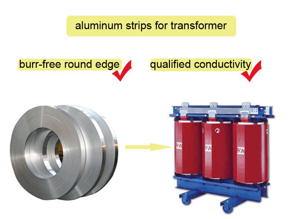 Cinta de aluminio para transformadores