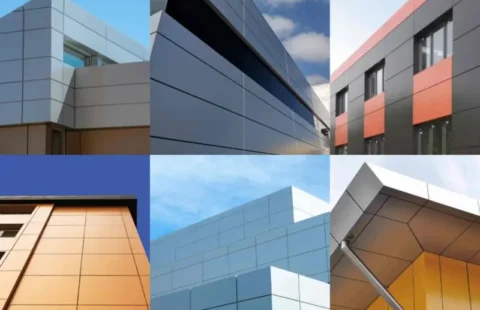 Paneles de material compuesto de aluminio para revestimiento exterior