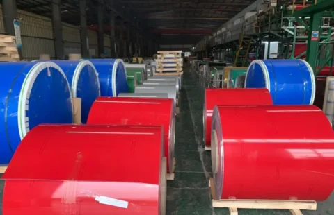 Fábrica de bobinas de aluminio recubierto de color