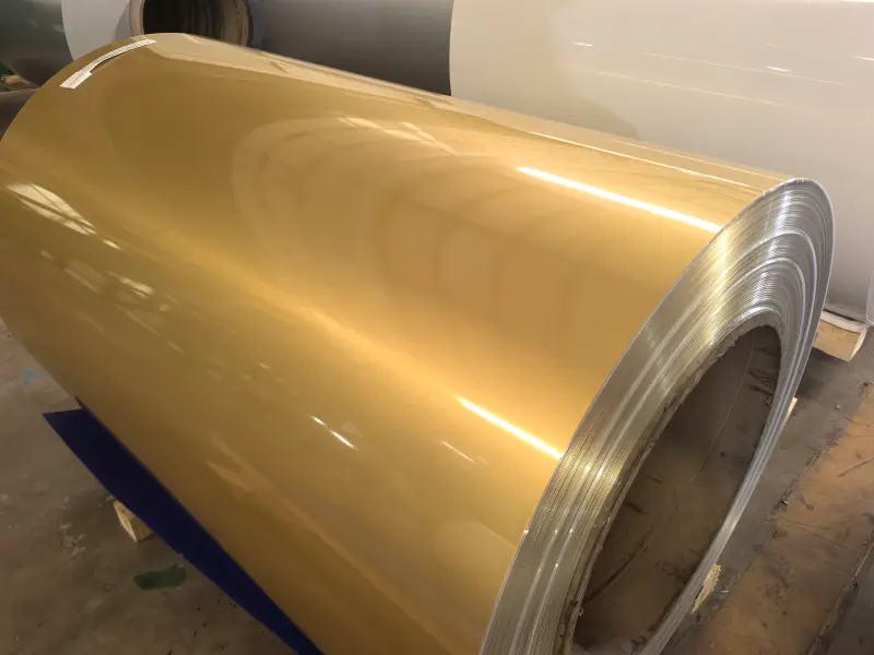 Aluminio prelacado con recubrimiento PE y PVDF