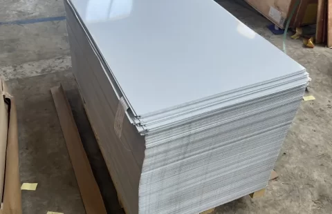 Aluminio blanco glossy para sublimación