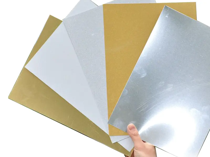 Lámina de aluminio impresa con gráficos de alta resolución