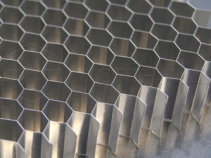 Material de nido de abeja de aluminio ligero