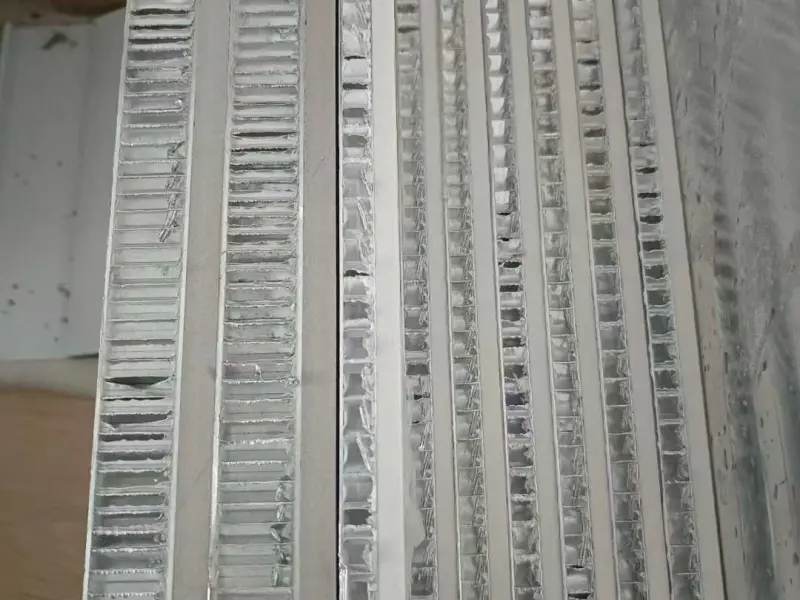 Núcleo de aluminio en panal 