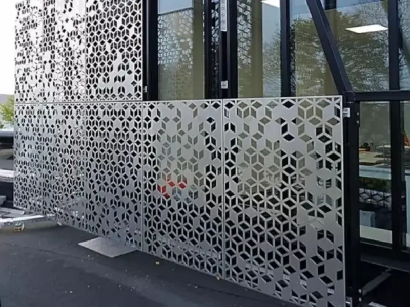 Revestimiento de Aluminio Perforado