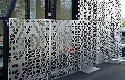 Revestimiento de Aluminio Perforado