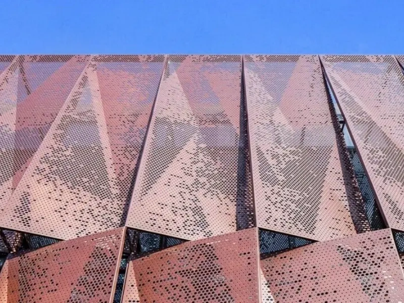 Revestimiento de Aluminio Perforado