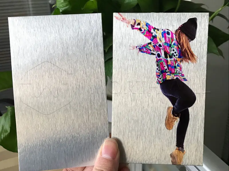 Placa de aluminio sublimable para fotos