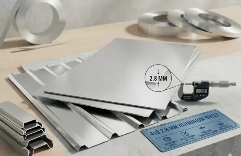 4x8 2.8 MM LÁMINA DE ALUMINIO