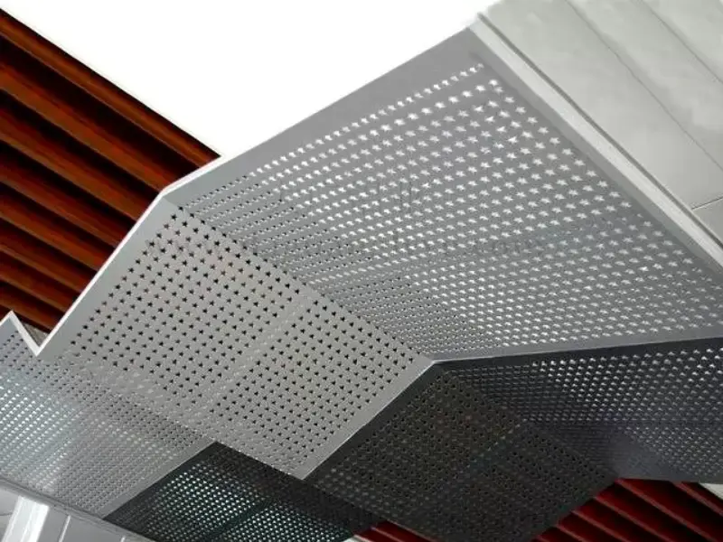 Paneles de Aluminio Perforado Decorativo para Edificios