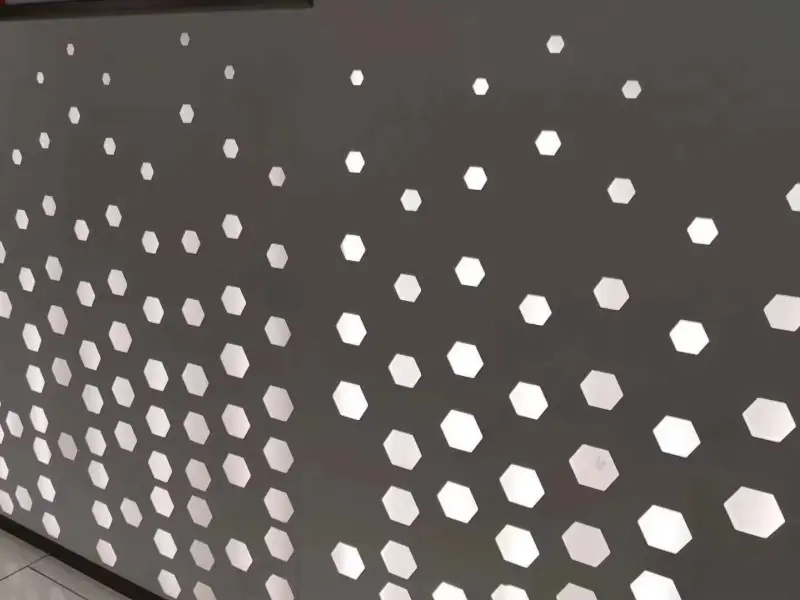 Paneles de Aluminio Perforado para Revestimiento de Fachadas