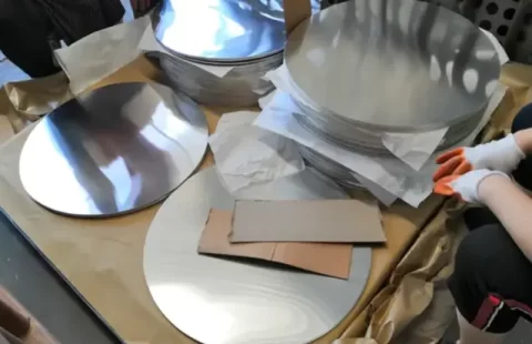 Disco de Aluminio para la Fabricación de Utensilios de Cocina