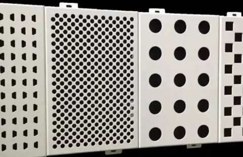 Malla de Aluminio Perforado