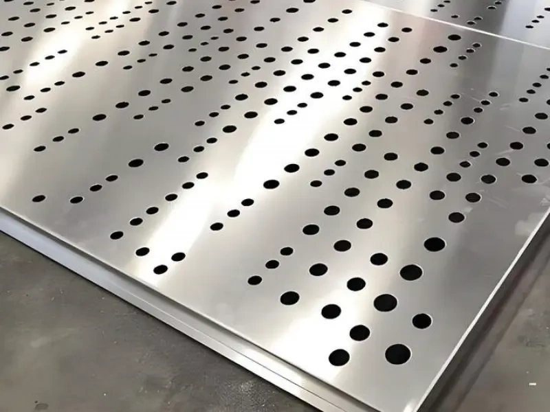 Malla de Aluminio Perforado