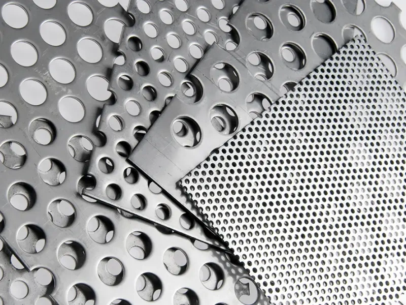 Malla de Aluminio Perforado