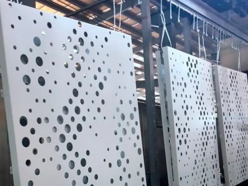 Malla de Aluminio Perforado