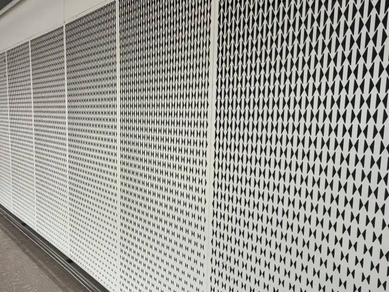 Malla de Aluminio Perforado