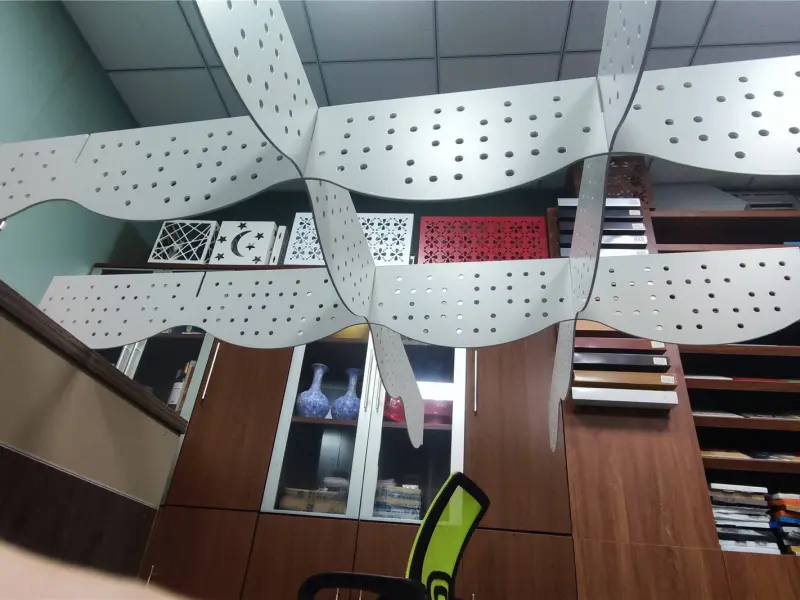Techo de Aluminio Perforado