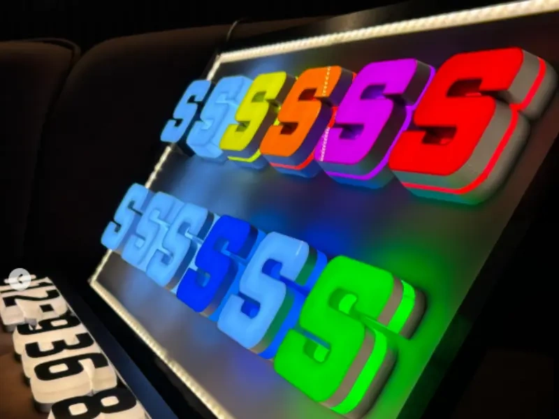 Tira de Aluminio para Letras de Canal 3D