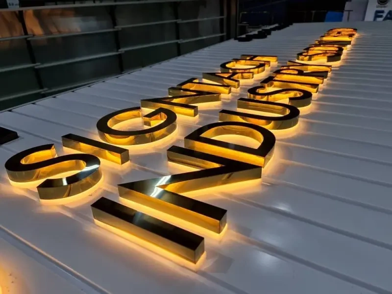Tira de Aluminio para Letras de Canal 3D