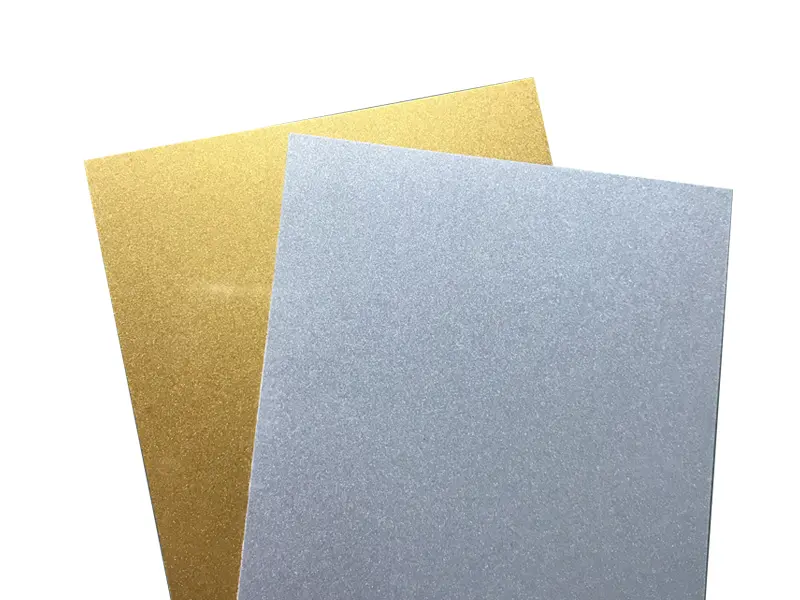 aluminio sublimable satin silver