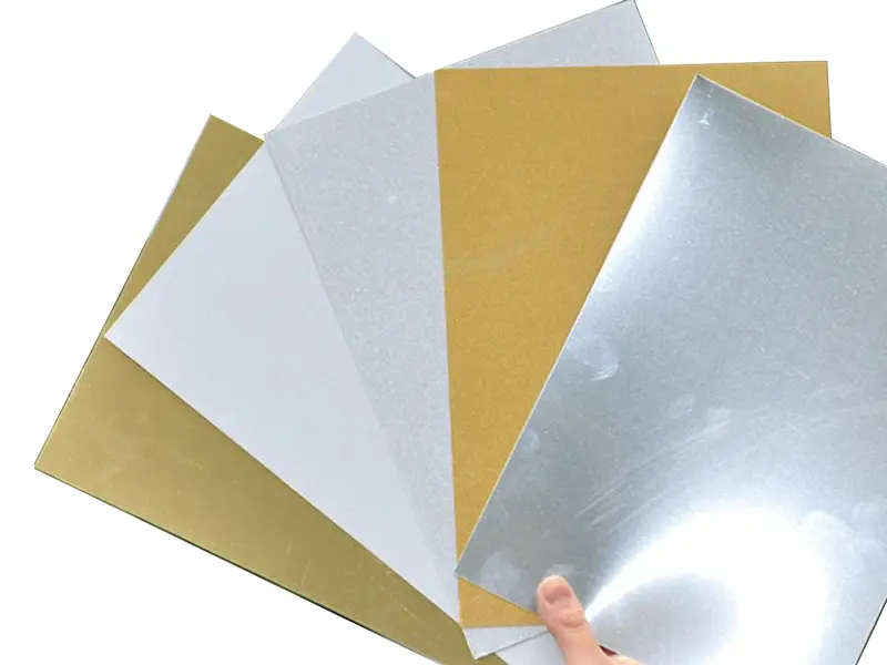 aluminio sublimable satin silver