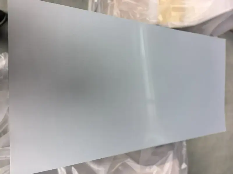 aluminio sublimable satin silver