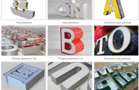 Bobinas de Aluminio 0.6 para Letras