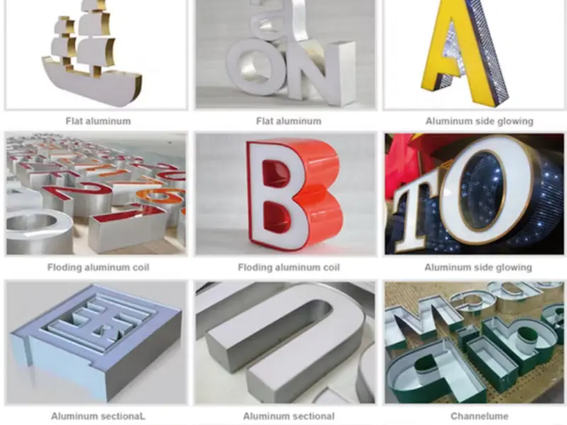 Bobinas de Aluminio 0.6 para Letras