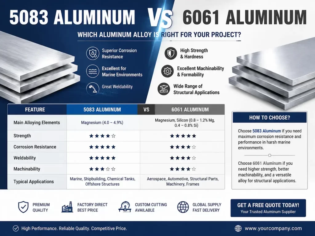 Placa de Aluminio 5083
