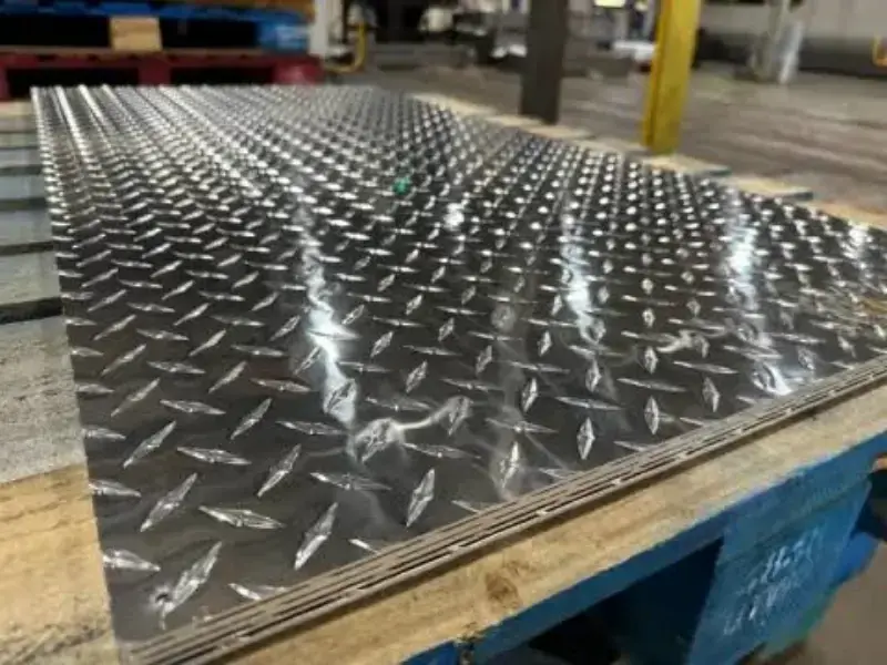 Placa de Aluminio Diamantada