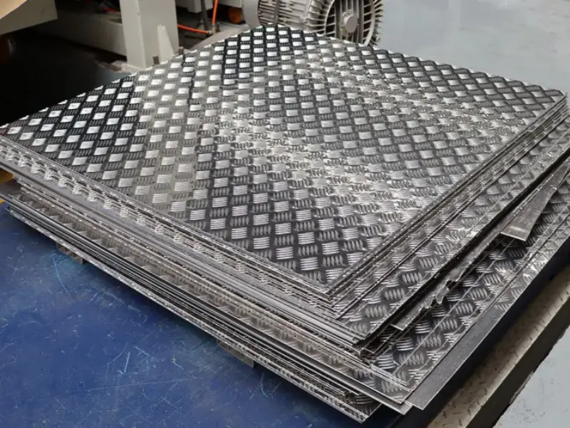Placa de Aluminio Diamantada