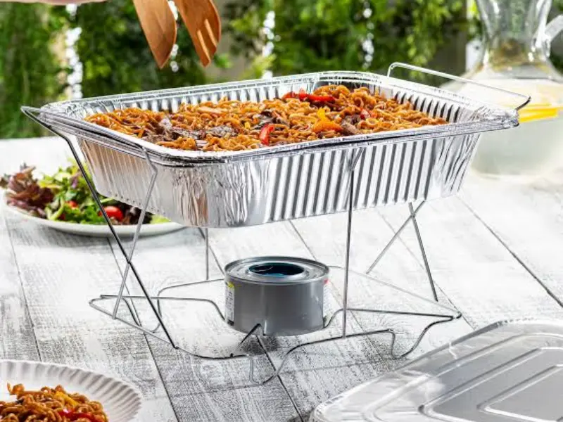 Bandeja de Papel de Aluminio