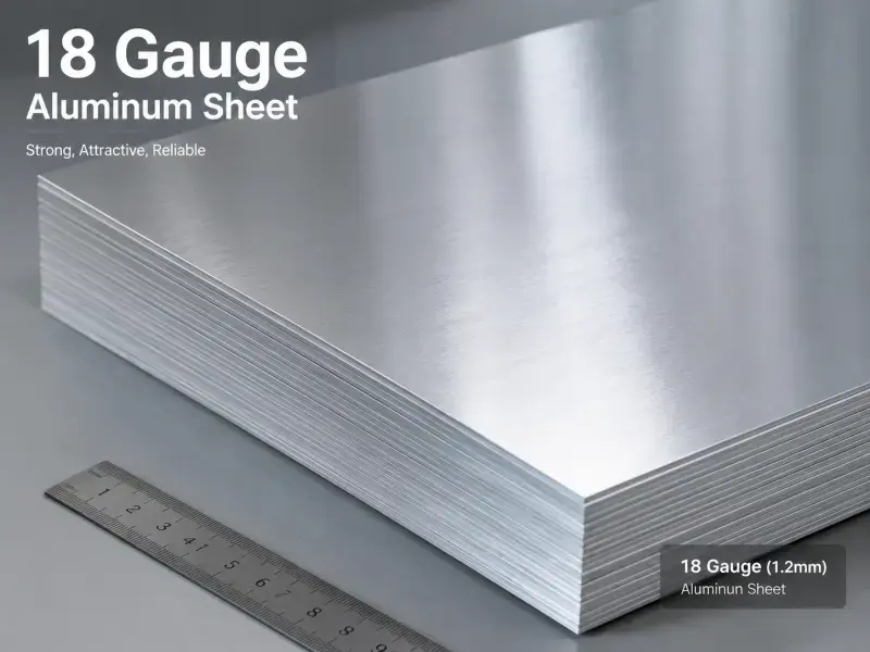 Chapa de Aluminio de 18 Gauge