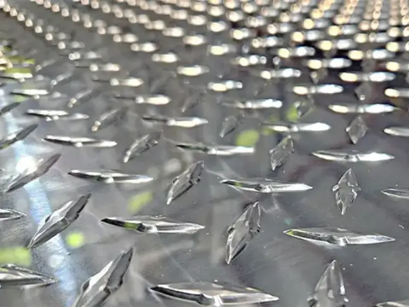 Lámina de Aluminio Diamantada