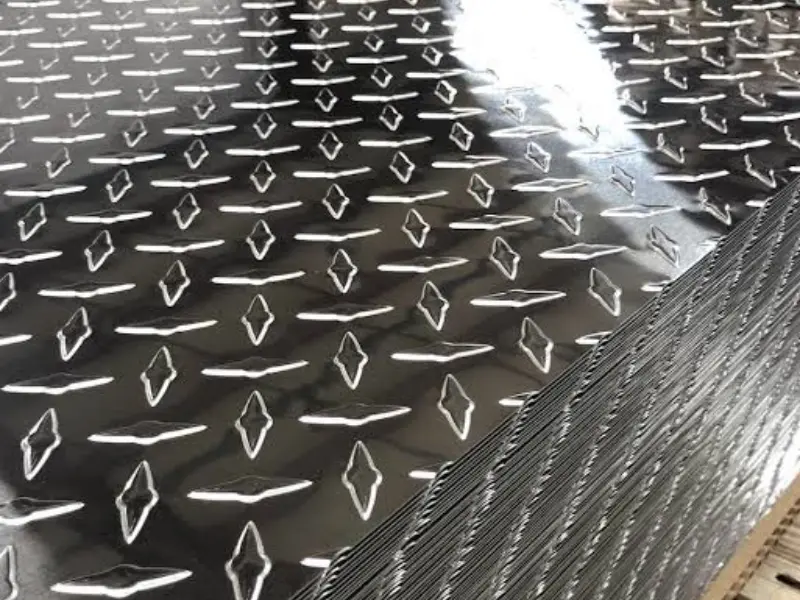 Lámina de Aluminio Diamantada