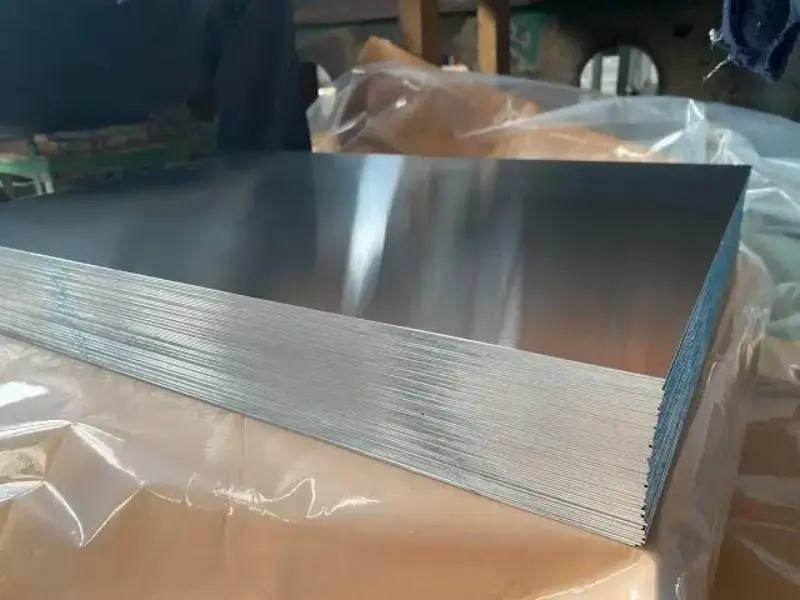 Lámina de aluminio para remolques