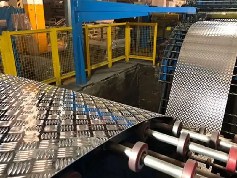 Placa Antideslizante de Aluminio 3003