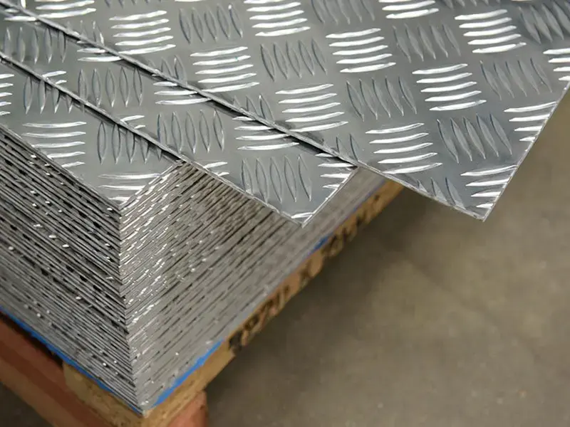 Placa Antideslizante de Aluminio 3003