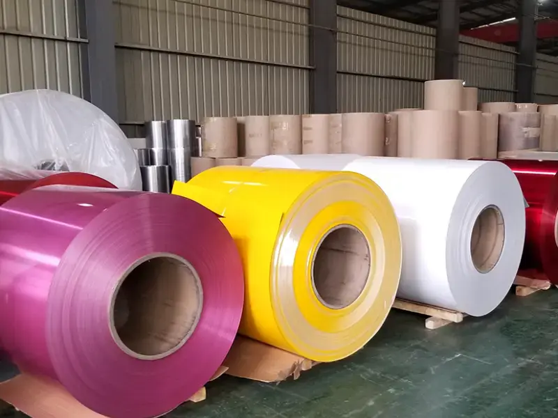 Bobina de Aluminio con Recubrimiento