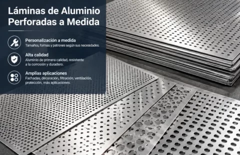 Láminas de Aluminio Perforadas a Medida