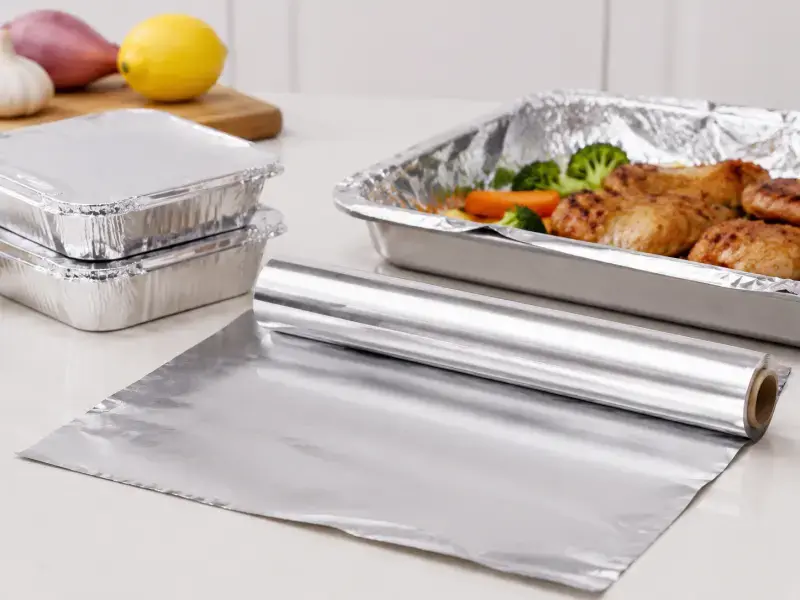 Papel de Aluminio para Cocina