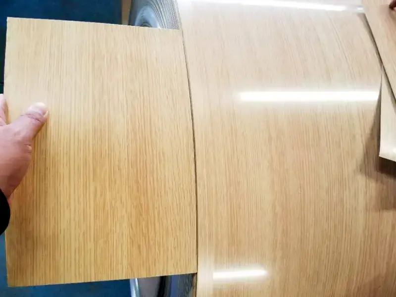 Aluminio con Acabado de Madera