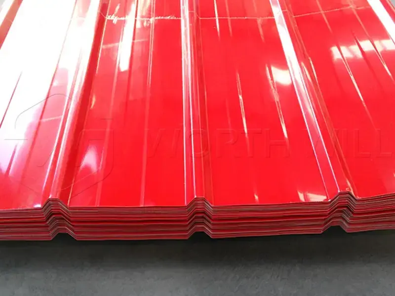 Chapa de Aluminio para Techos de Gran Luz