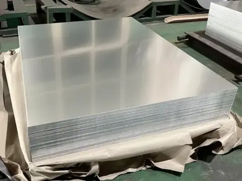 Lámina de aluminio de 4x10