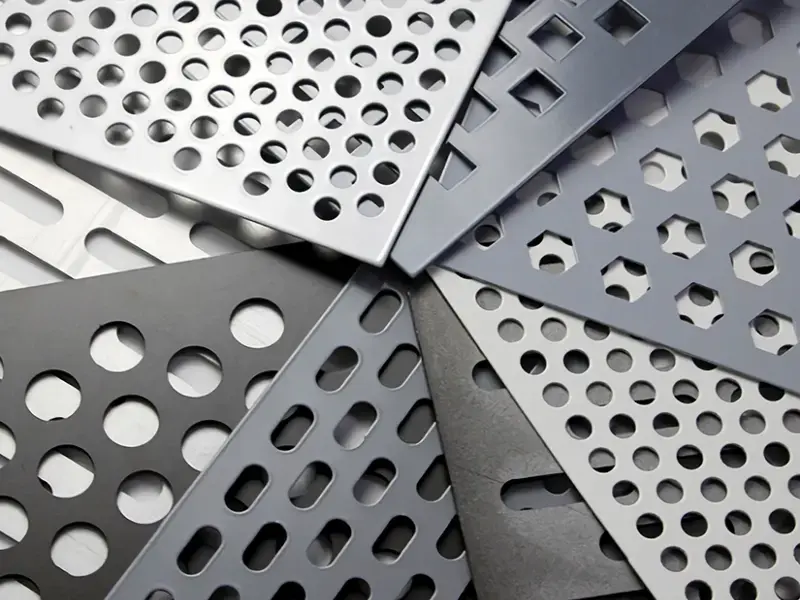 Panel de Aluminio Perforado